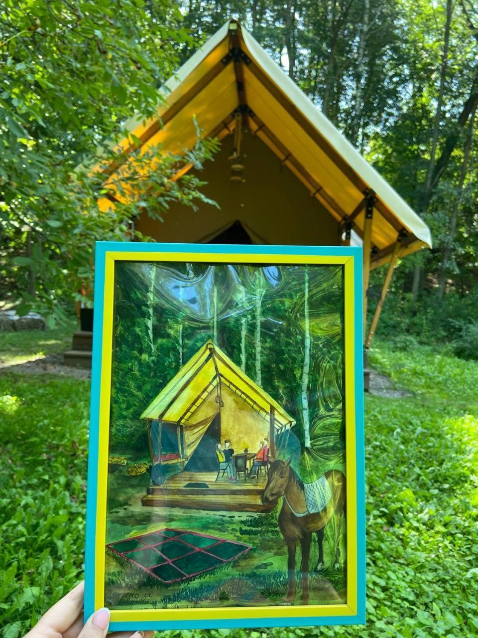 глемпінг шатро خيمة فخمة